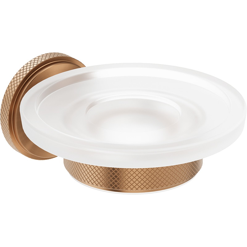 Mexen Gravo soap dish, brushed copper - 70A93055-65
