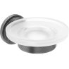 Mexen Gravo soap dish, brushed gun gray - 70A93055-66