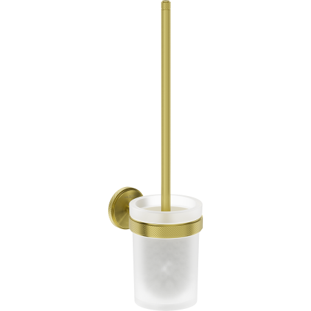 Mexen Gravo toilet brush, brushed gold - 70A93071-55