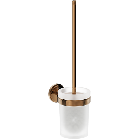 Mexen Gravo toilet brush, rose gold - 70A93071-60
