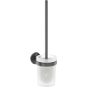 Mexen Gravo toilet brush, brushed gun gray - 70A93071-66