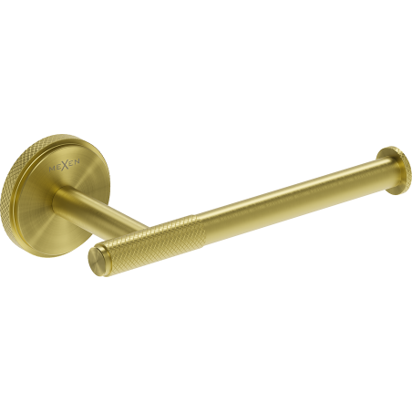 Mexen Gravo toilet paper holder, brushed gold - 70A93025-55