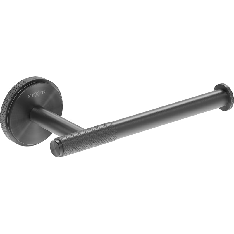 Mexen Gravo toilet paper holder, brushed gun gray - 70A93025-66
