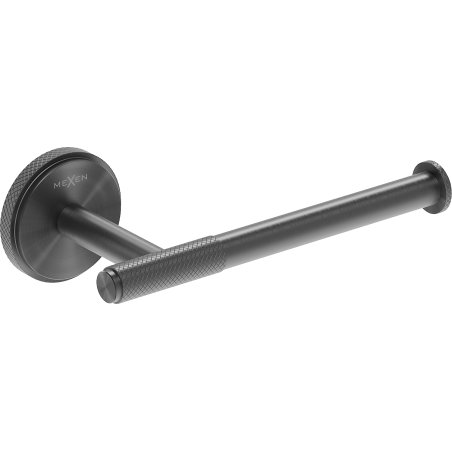 Mexen Gravo toilet paper holder, brushed gun gray - 70A93025-66