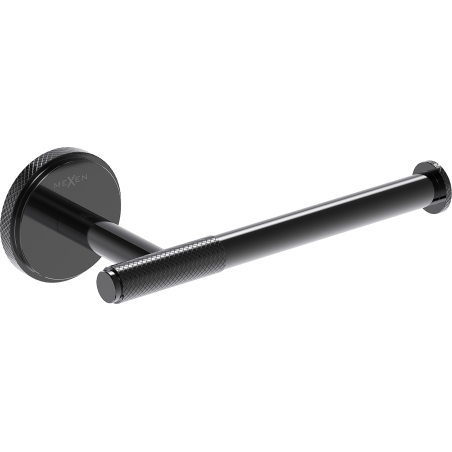 Mexen Gravo toilet paper holder, black chrome - 70A93025-73