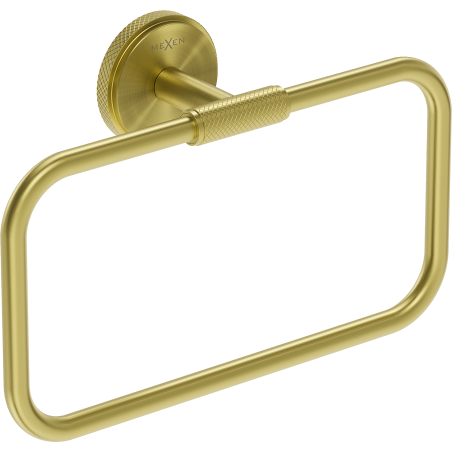 Mexen Gravo towel rack, brushed gold - 70A93031-55