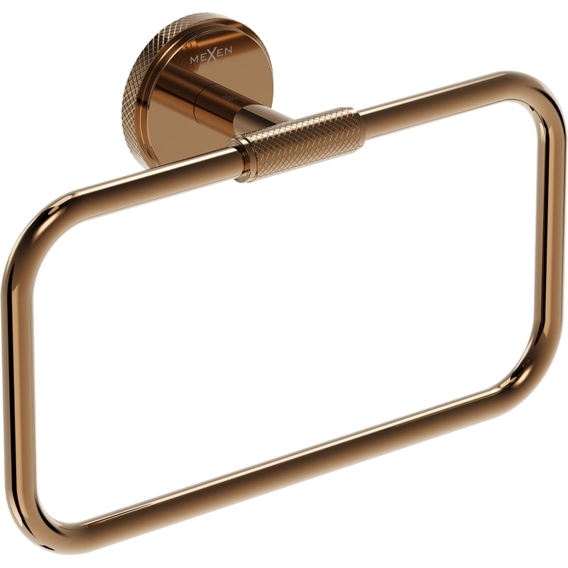 Mexen Gravo towel rack, rose gold - 70A93031-60