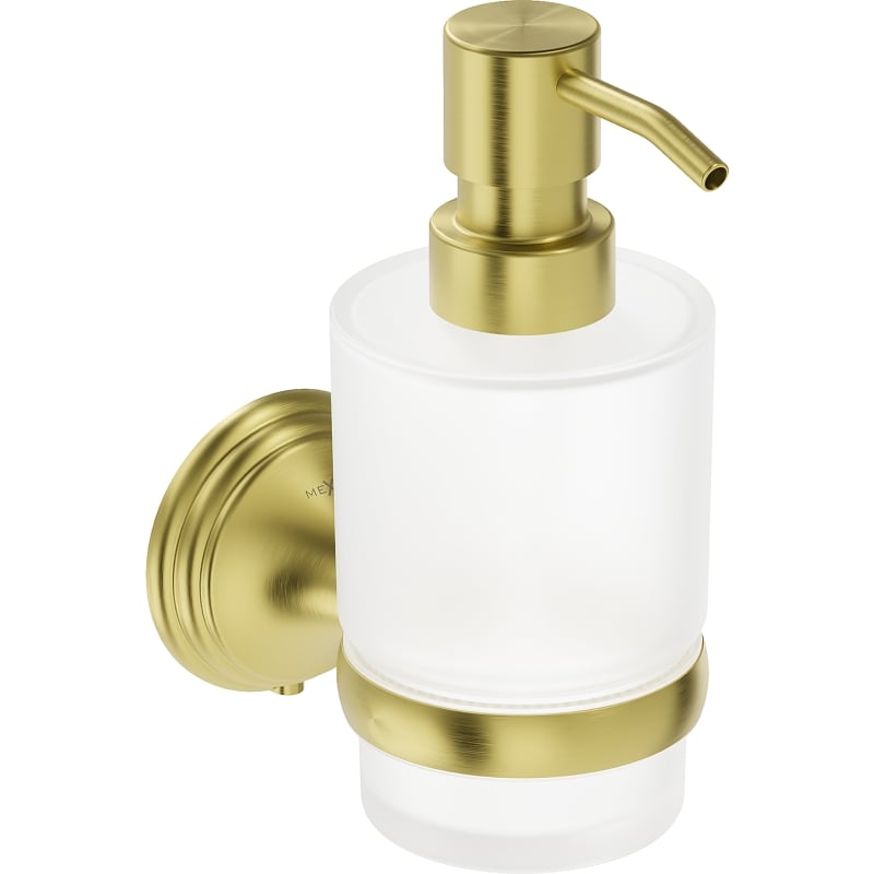 Mexen Lusso soap dispenser, brushed gold - 70A16858-55