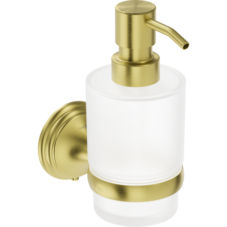 Mexen Lusso soap dispenser, brushed gold - 70A16858-55