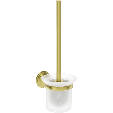 Mexen Lusso toilet brush, brushed gold - 70A16871-55