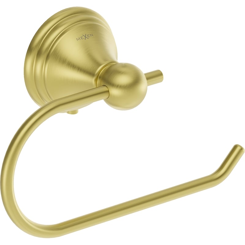 Mexen Lusso toilet paper holder, brushed gold - 70A16823-55