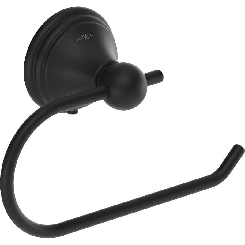 Mexen Lusso toilet paper holder, black - 70A16823-70