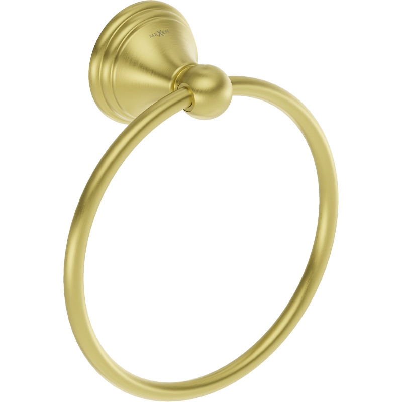 Mexen Lusso towel rack, brushed gold - 70A16831-55