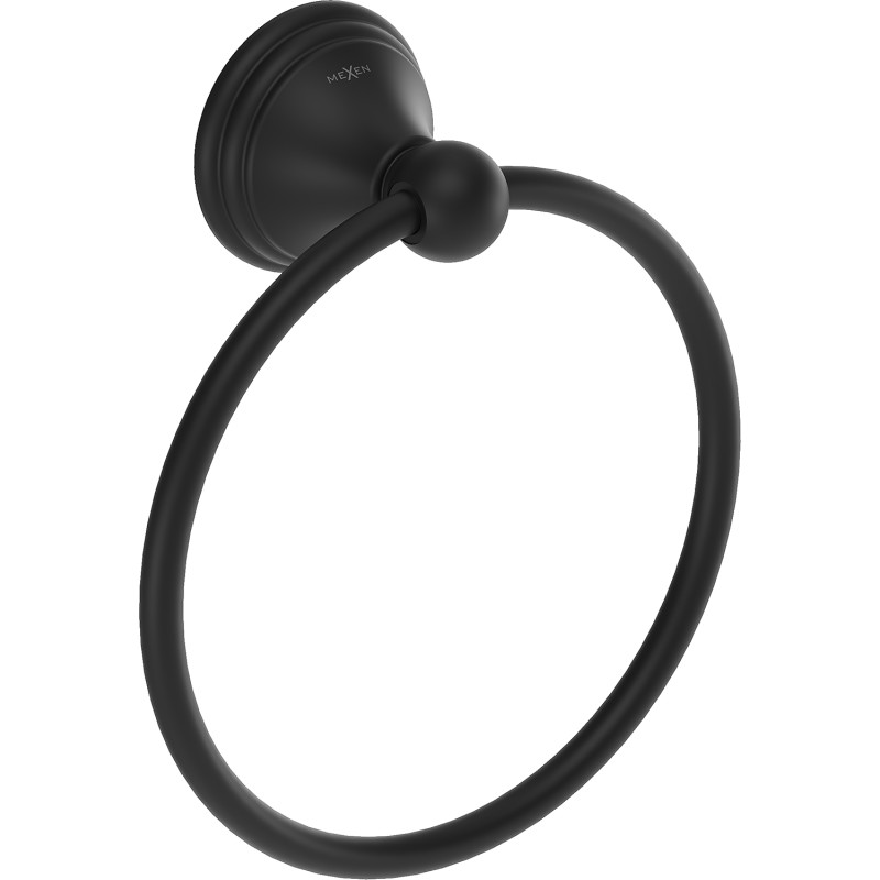 Mexen Lusso towel rack, black - 70A16831-70