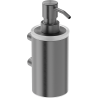 Mexen Loop soap dispenser, brushed gun gray - 70A71058-66