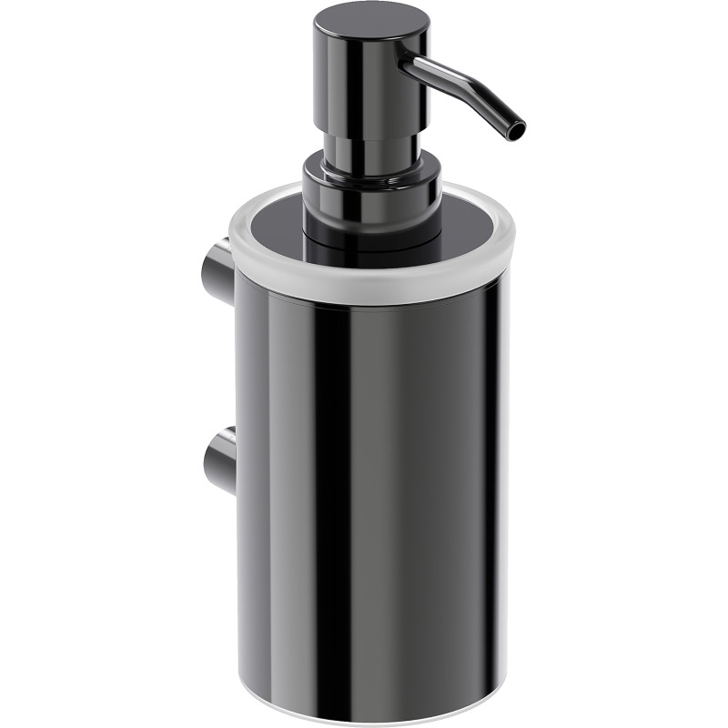 Mexen Loop soap dispenser, black chrome - 70A71058-73