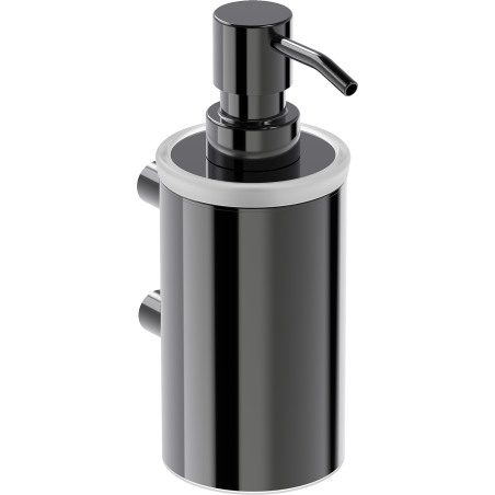 Mexen Loop soap dispenser, black chrome - 70A71058-73