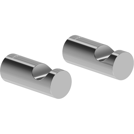 Mexen Loop towel hook (2 pcs), chrome - 70A71010-00