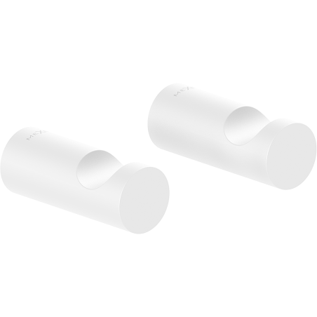 Mexen Loop towel hook (2 pieces), white - 70A71010-20