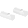 Mexen Loop towel hook (2 pieces), white - 70A71010-20