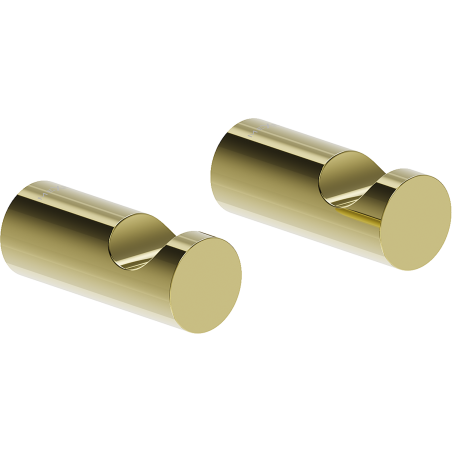 Mexen Loop towel hook (2 pcs.), gold - 70A71010-50
