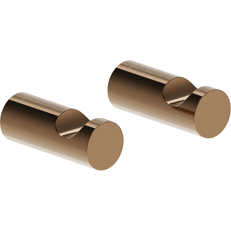 Mexen Loop towel hook (2 pieces), rose gold - 70A71010-60