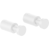 Mexen Loop towel hook (2 pieces), white - 70A71011-20