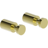Mexen Loop towel hook (2 pieces), gold - 70A71011-50