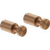 Mexen Loop towel hook (2 pcs), brushed copper - 70A71011-65
