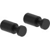 Mexen Loop towel hook (2 pcs), black - 70A71011-70