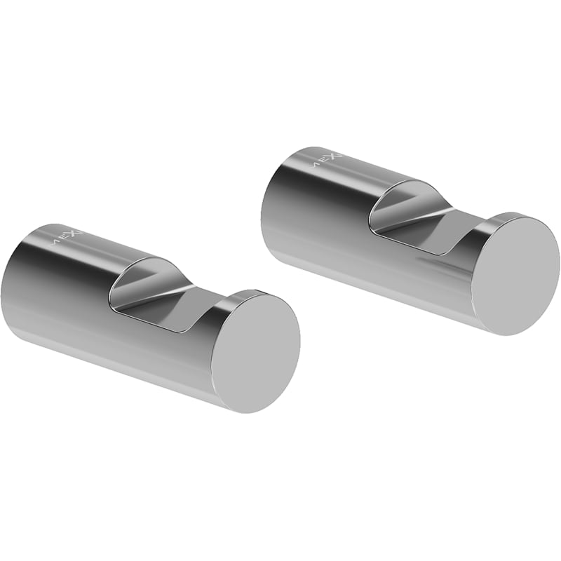 Mexen Loop towel hook (2 pcs), chrome - 70A71012-00