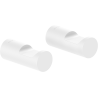 Mexen Loop towel hook (2 pcs.), white - 70A71012-20