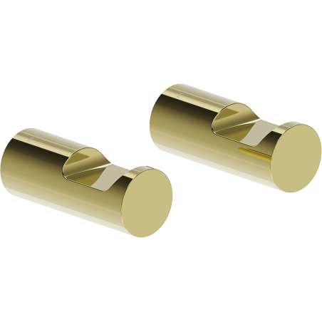 Mexen Loop towel hook (2 pcs.), gold - 70A71012-50