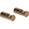 Mexen Loop towel hook (2 pcs), rose gold - 70A71012-60