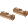 Mexen Loop towel hook (2 pcs), brushed copper - 70A71012-65