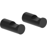 Mexen Loop towel hook (2 pcs), black - 70A71012-70