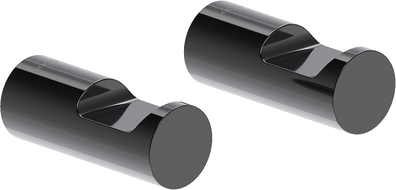 Mexen Loop towel hook (2 pieces), black chrome - 70A71012-73
