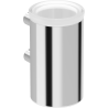 Mexen Loop toothbrush holder, chrome - 70A71051-00
