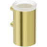 Mexen Loop toothbrush holder, brushed gold - 70A71051-55