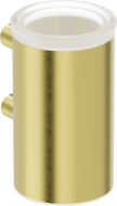 Mexen Loop toothbrush holder, brushed gold - 70A71051-55