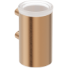 Mexen Loop toothbrush cup, brushed copper - 70A71051-65
