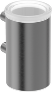 Mexen Loop toothbrush holder, gun gray brushed - 70A71051-66