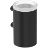 Mexen Loop toothbrush holder, black - 70A71051-70