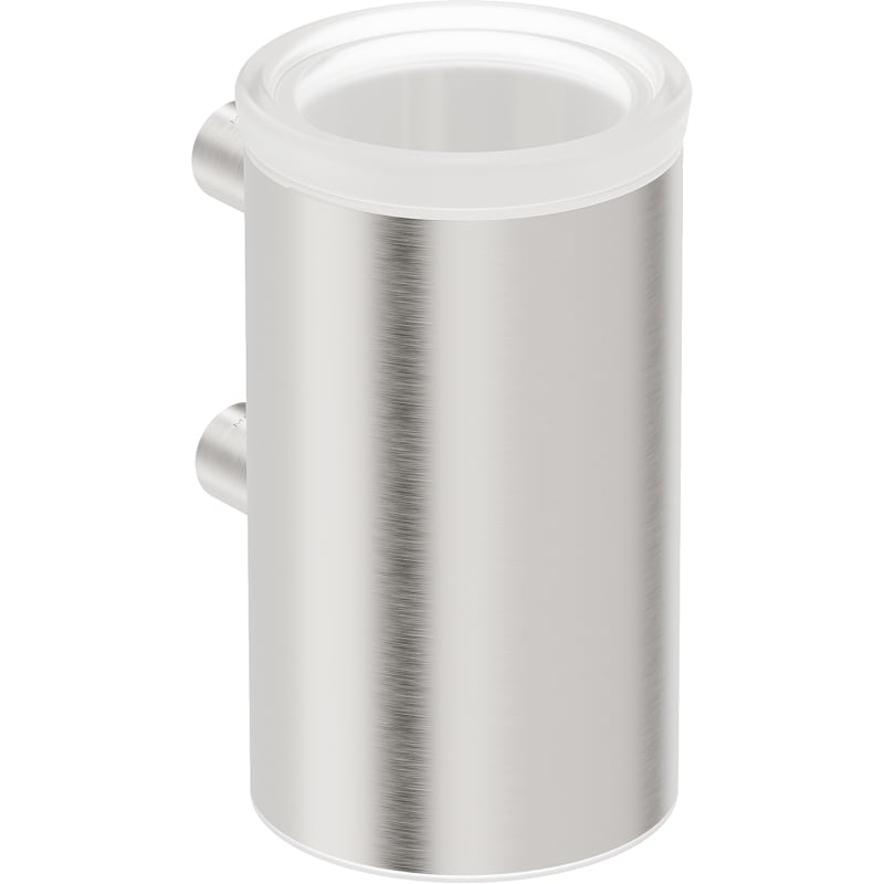 Mexen Loop toothbrush holder, brushed nickel - 70A71051-97