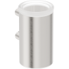 Mexen Loop toothbrush holder, brushed nickel - 70A71051-97