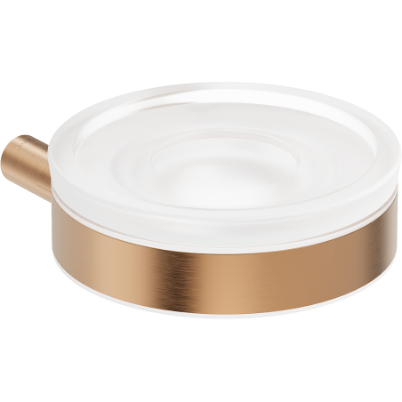 Mexen Loop soap dish, brushed copper - 70A71055-65
