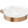 Mexen Loop soap dish, brushed copper - 70A71055-65
