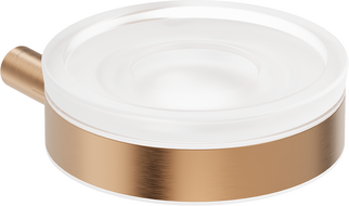 Mexen Loop soap dish, brushed copper - 70A71055-65