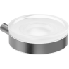 Mexen Loop soap dish, gun gray brushed - 70A71055-66