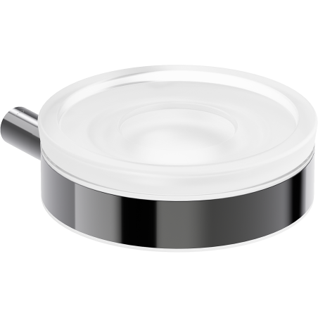 Mexen Loop shelf, black chrome - 70A71055-73